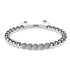 Argent | Bracelet Gala Pavé de Cristaux | Blanc